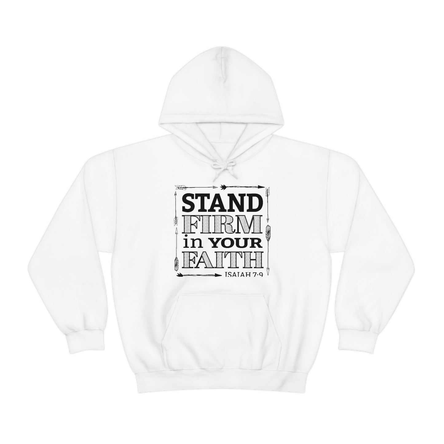 Isaiah 7:9 Unisex Heavy Blend™ Hooded Sweatshirt