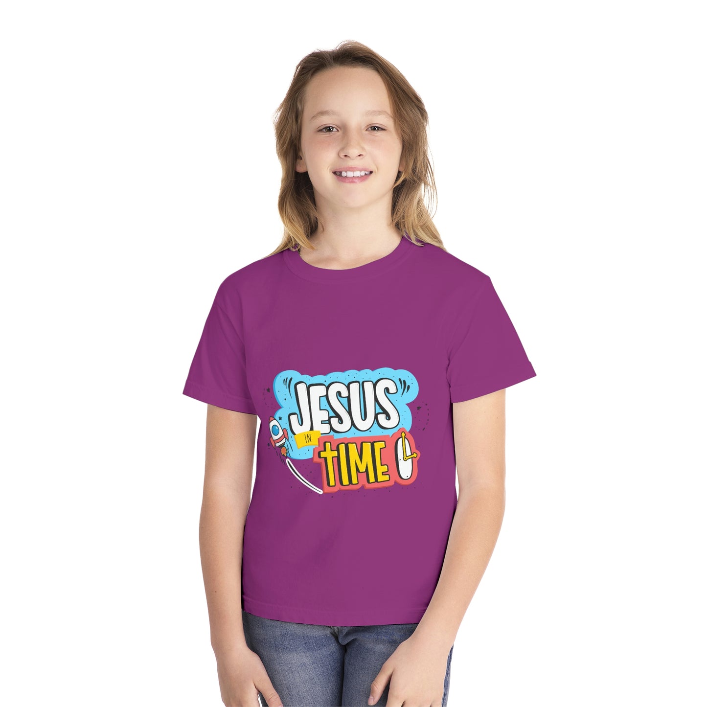 Jesus Time Youth Midweight Tee