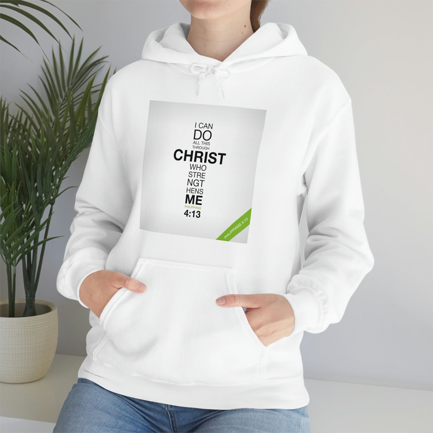 All Things Through Christ Unisex Heavy Blend™ Hooded Sweatshirt