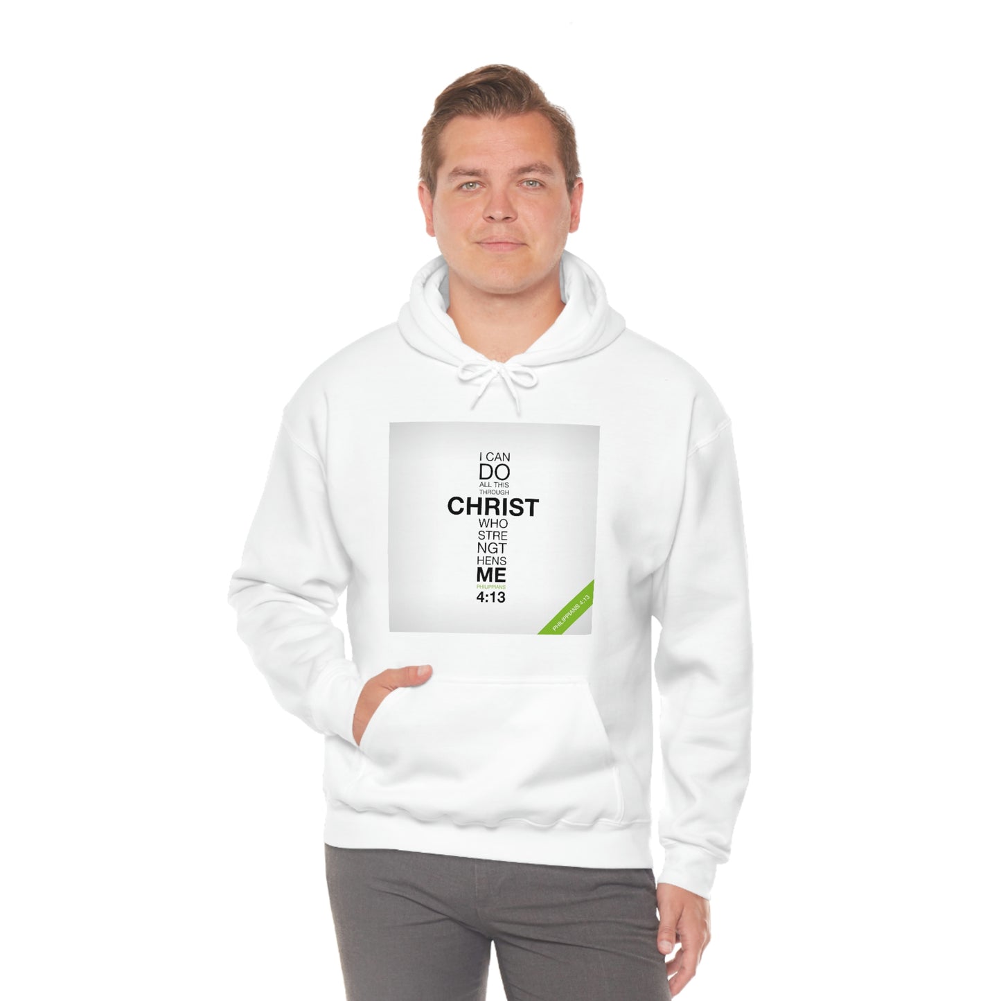 All Things Through Christ Unisex Heavy Blend™ Hooded Sweatshirt