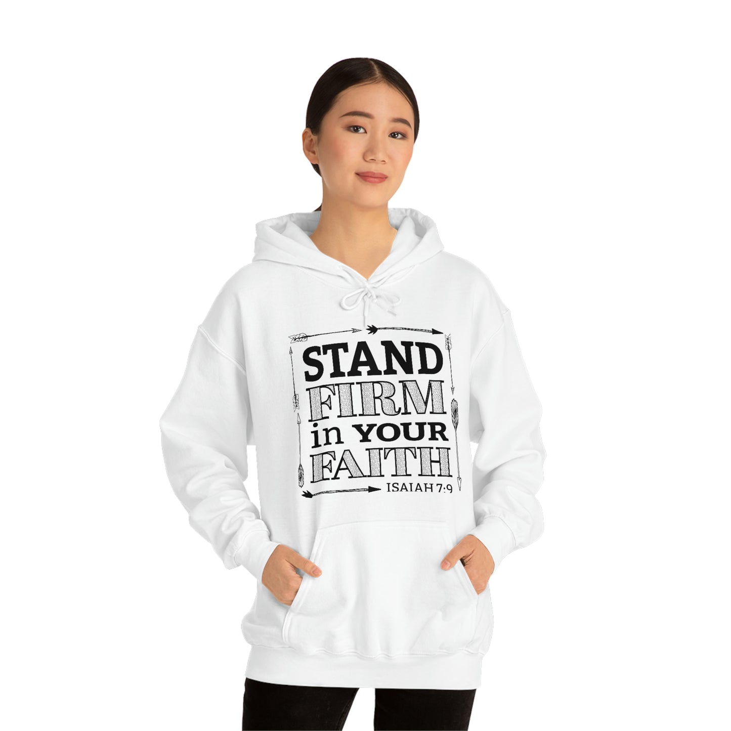 Isaiah 7:9 Unisex Heavy Blend™ Hooded Sweatshirt