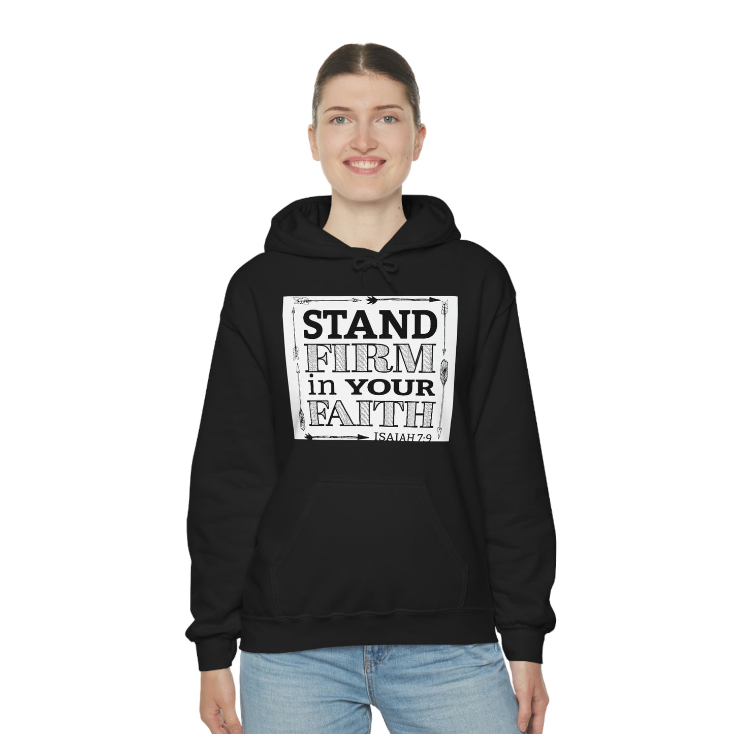 Isaiah 7:9 Unisex Heavy Blend™ Hooded Sweatshirt