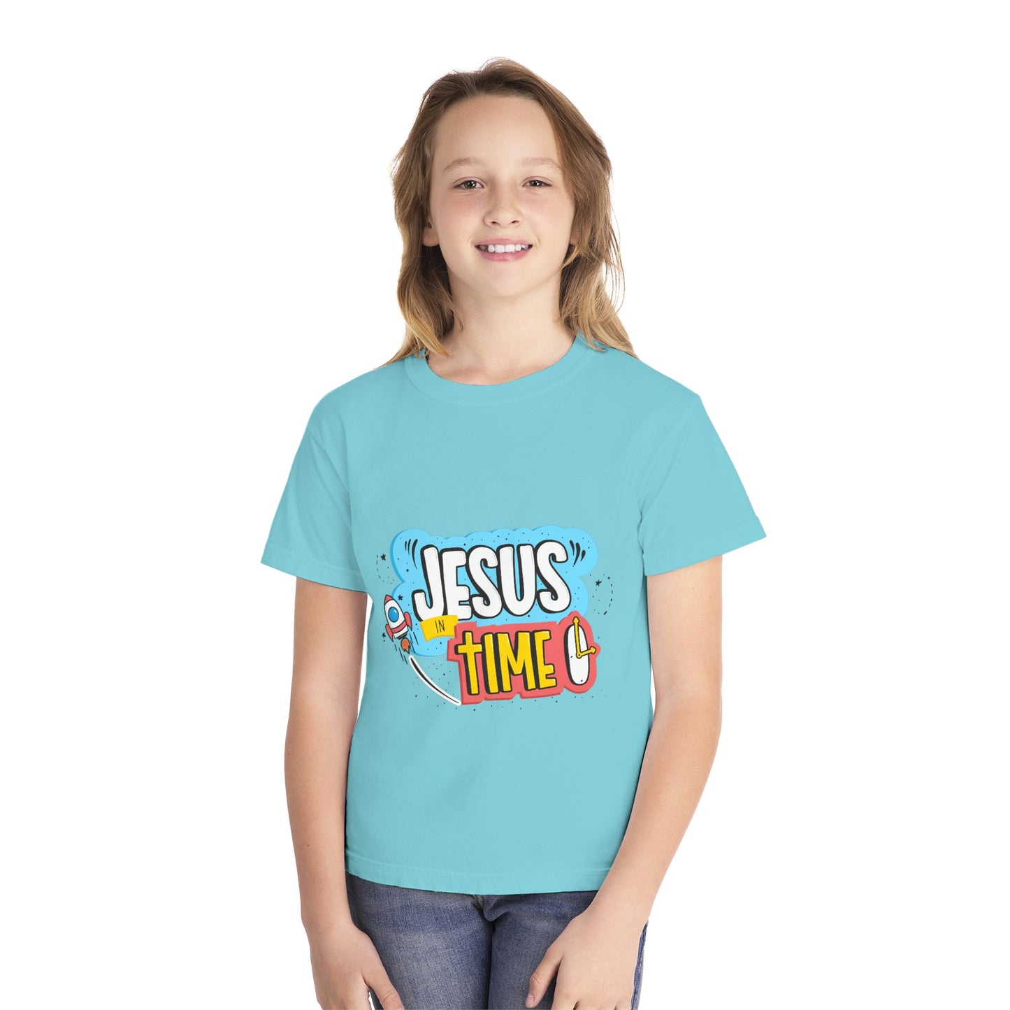 Jesus Time Youth Midweight Tee