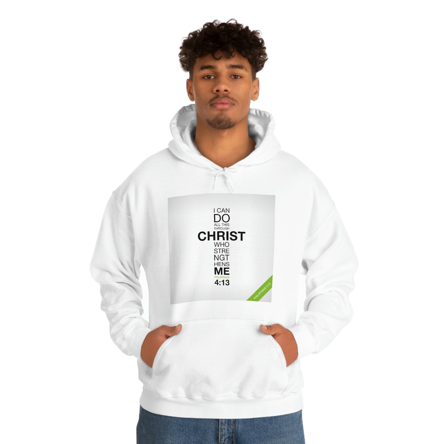 All Things Through Christ Unisex Heavy Blend™ Hooded Sweatshirt